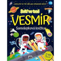 Samolepková knížka Svítí ve tmě - Vesmír - 2460-4