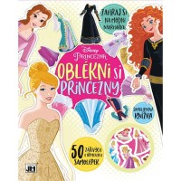 Samolepková knížka Oblékni si - Disney Princezny - 2590-8