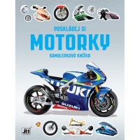 Samolepková knížka Poskládej si - Motorky - 2904-3