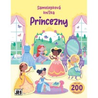 Samolepková knížka - Princezny - 3108-4