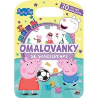 Omalovánky se samolepkami - Peppa - 1785-9