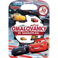 Omalovánky se samolepkami - Auta - 1289-2