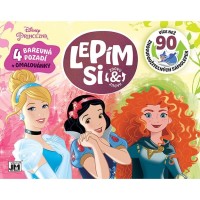 Lepím si znovu a znovu - Disney Princezny - 3131-2