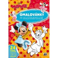 Omalovánky A4 se samolepkami - Minnie - 3593-8