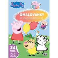 Omalovánky A4 se samolepkami - Prasátko Peppa - 3588-4