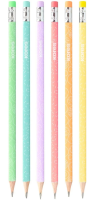 Trojhranné tužky Kores GRAFITOS Pastel - HB - 6 ks - 92803