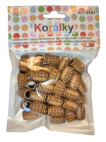 Korálky plastové - 12-16 mm - 50 ks - PK510-59