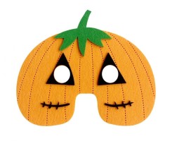 Maska Halloween - Boo dýně - Fleece - 403192