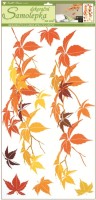 Samolepky na zeď - podzimní listí - 60 x 32 cm - 533