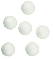 Polystyrenové kuličky - 4 cm - 6 ks - 6710