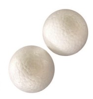 Polystyrenové koule - 8 cm - 2 ks - 4699