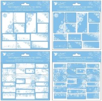 Samolepicí jmenovky na dárky - 12 ks - 10656