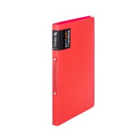 Pořadač A4 PP - 2 kroužky - Opaline červená - 2-180