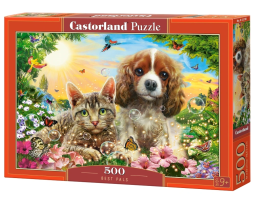 Puzzle Castorland - 500 dílků - Nejlepší přátelé - B-53728