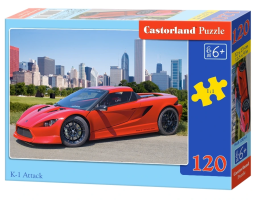 Puzzle Castorland - 120 dílků - Auto -B-12824-1
