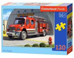 Puzzle Castorland - 120 dílků - Hasiči -B-12831-1