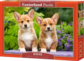 Puzzle Castorland - 1000 dílků - Štěňata - C-104659 -2