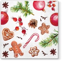 Vánoční ubrousky PAW L - Homemade Sweets - SDL016800