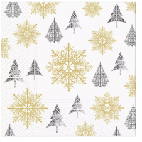 Vánoční ubrousky PAW L - Christmas Pattern - SDL236900
