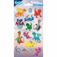 Samolepky - typ C - draci - C100675