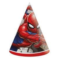 Papírové čepičky - Spiderman - 6 ks - S93952















