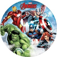 Papírové talíře - Avengers - 23cm/8ks - S93871




















