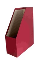 Magazín box A4 - červený - 10,5 cm - 5012783SC