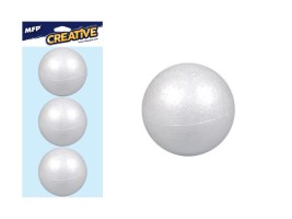 Polystyrenové koule - 10 cm- 3 ks - 8885502