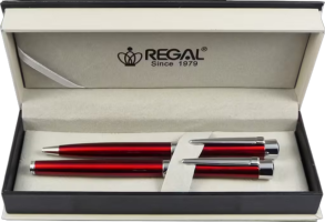 Psací souprava Regal KATHERINE - červená - 97501FB