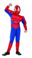 Dětský kostým - SPIDER HERO - vel. 110–120 cm - 408924