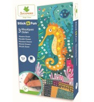 Mozaika STICK & FUN - oceán - 3 ks - CRE7036