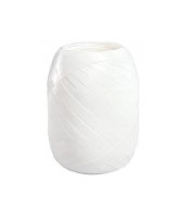 Stuha klubíčko - bílá - 5 mm x 20 m - 50 ks - 6800-7000-01