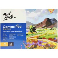 Blok s plátnem A4 - 280 g/m2 - 10 listů -  CAXX-0024