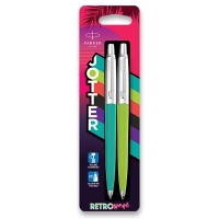 Kuličkové pero Parker Jotter Originals Retro 80S - tyrkysová, zelená