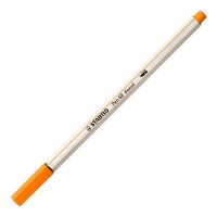 Prémiový vláknový fix STABILO Pen 68 brush - oranžová 568/54
