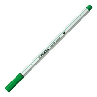 Prémiový vláknový fix STABILO Pen 68 brush - zelená 568/36