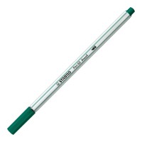 Prémiový vláknový fix STABILO Pen 68 brush - tyrkysová zelená 568/53