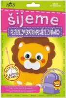 Kreativní tvoření - šijeme plstěné zvířátko - Lev - 1911-0011 