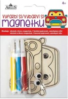 Kreativní tvoření - vybarvi si magnetku - Auto - 1926-0007