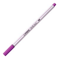 Prémiový vláknový fix STABILO Pen 68 brush - lila 568/58
