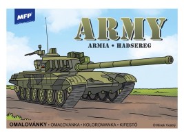 Omalovánky A5 - Army  -  5301191