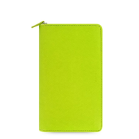 Diář Filofax Saffiano Zip - osobní compact - limetková - 022537