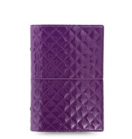 Diář Filofax Domino Luxe - osobní - fialová - 027989