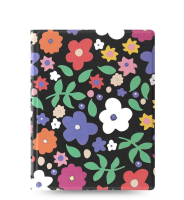 Zápisník Filofax Patterned Ruled - A5 - Retro Floral 