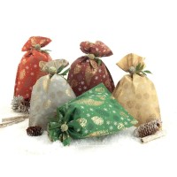 Vánoční dárkový sáček PE paper - Twinkle Pieno - 16 x 25 cm - 50 ks