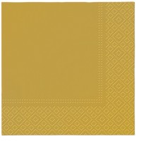 Vánoční ubrousky PAW L - Monocolor Gold - SDL552409