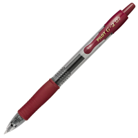 Gelový roller Pilot G-2 0.7 - tm. červená - 2605-762