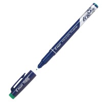 Gumovací liner FriXion Fineliner - zelená - 4104-004