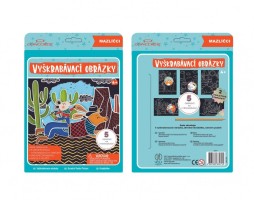 Vyškrabávací obrázky Concorde - Mazlíčci - A471