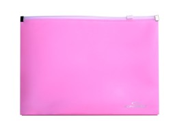 Spisové desky Concorde se zipem A5 - PASTEL růžová - A80085